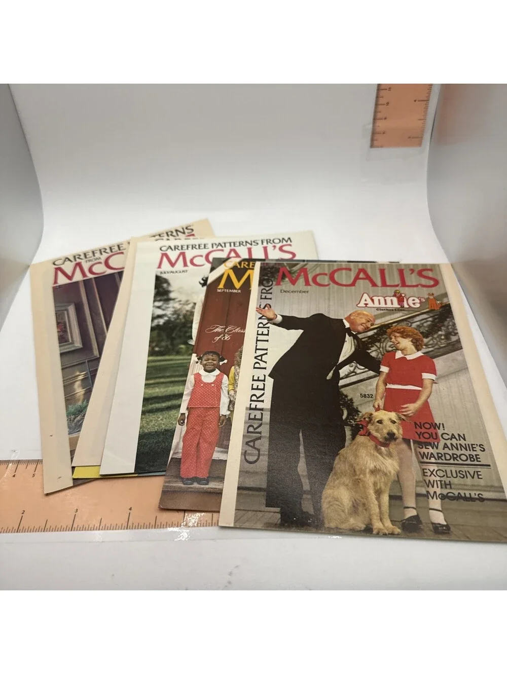 Vintage Carefree Patterns From McCall’s Magazines Lot Of 6